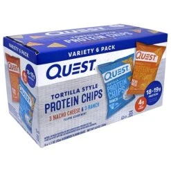 Quest Protein Chips Gluten Free Variety Tortilla Chips, 1.1 Oz., 6 Bags/Pack (220-01145) 12 Quest Protein Chips Gluten Free Variety Tortilla Chips, 1.1 Oz., 6 Bags/Pack (220-01145) -Gerber || Lindt || Mars Sales sp110302768 s7