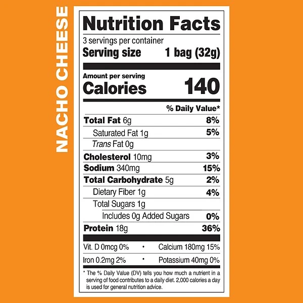 Quest Protein Chips Gluten Free Variety Tortilla Chips, 1.1 Oz., 6 Bags/Pack (220-01145) 10 Quest Protein Chips Gluten Free Variety Tortilla Chips, 1.1 Oz., 6 Bags/Pack (220-01145) - Image 8