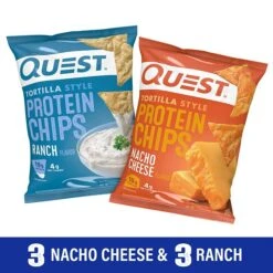 Quest Protein Chips Gluten Free Variety Tortilla Chips, 1.1 Oz., 6 Bags/Pack (220-01145) 11 Quest Protein Chips Gluten Free Variety Tortilla Chips, 1.1 Oz., 6 Bags/Pack (220-01145) -Gerber || Lindt || Mars Sales sp110302929 s7
