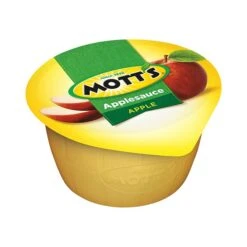 Mott's Apple Sauce Cups, 4-Oz. Cups, 72 Cups/Box, Each (307-00312)