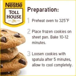 Nestlé® Nestle Toll House Chocolate Chip Cookie Dough, 20 Cookies/Pack, 3/Pack (603-00015) -Gerber || Lindt || Mars Sales sp110899796 s7