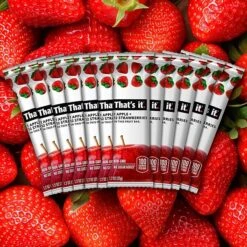 THAT'S IT Gluten Free Apple + Strawberry Fruit Bar, 1.2 Oz, 12/Pack (307-00238) -Gerber || Lindt || Mars Sales sp122112687 s7