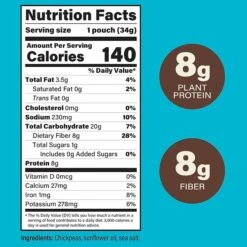 Biena Rasted Sea Salt Chickpeas, 1.2 Oz., 20 Bags/Pack, 2/Pack (307-00243) -Gerber || Lindt || Mars Sales sp122112695 s7