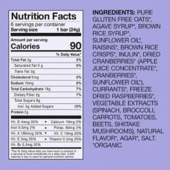 MADEGOOD Organic Mixed Berry Granola Bars, 0.85 Oz, 6/Pack (307-00245) -Gerber || Lindt || Mars Sales sp122112703 s7