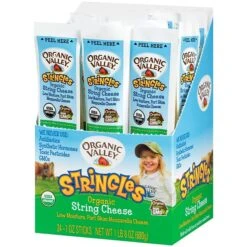 Organic Valley Mozzarella String Cheese, 24/Each (307-00328) -Gerber || Lindt || Mars Sales sp122511801 s7