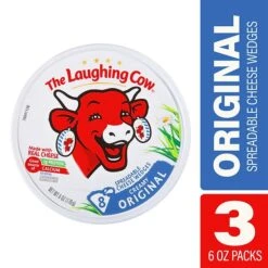 The Laughing Cow Original Cheese, 3/Pack (600-00235)