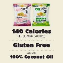 Barnana Himalayan Sea Salt And Lime Plantain Chips Variety Pack, 2 Oz., 12 Bags/Pack (600-00227) 11 Barnana Himalayan Sea Salt And Lime Plantain Chips Variety Pack, 2 Oz., 12 Bags/Pack (600-00227) -Gerber || Lindt || Mars Sales sp123308848 s7