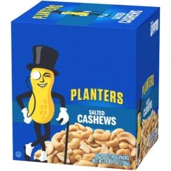 Planters Salted Cashews, 1.5 Oz., 18 Bags/Pack (209-00626) 12 Planters Salted Cashews, 1.5 Oz., 18 Bags/Pack (209-00626) -Gerber || Lindt || Mars Sales sp125991046 s7