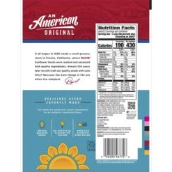 David Jumbo Roasted Ranch Sunflower Seeds, Unshelled, 5.25 Oz., 12 Bags/Pack (GOV46770)