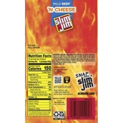 Slim Jim Beef And Cheese, 1.5 Oz, 18 Count -Gerber || Lindt || Mars Sales sp127014178 s7