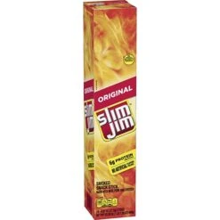 Slim Jim Original Smoked Snack Stick, 0.97 Oz, 24 Count