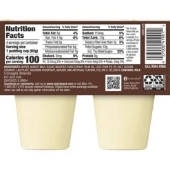 Snack Pack Vanilla Pudding Cups, 3.5 Oz., 48/Carton (HUN55419) -Gerber || Lindt || Mars Sales sp127017265 s7