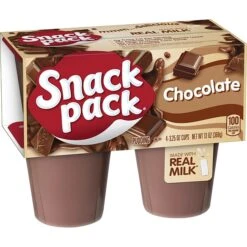 Snack Pack Chocolate Pudding, 3.5 Oz., 48 Cups