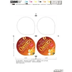 Cheerios Whole Grain Cereals, Honey Nut Oat, 1.8 Oz., 6/Box (13898)