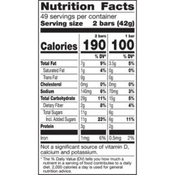 Nature Valley Bars, Oats And Honey, 1.49 Oz., 49/Box (48759) 9 Nature Valley Bars, Oats And Honey, 1.49 Oz., 49/Box (48759) -Gerber || Lindt || Mars Sales sp130646841 s7