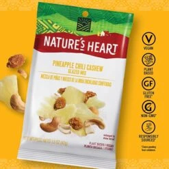 Nature's Heart Pineapple Chili Cashew Glazed Mix, 1.5 Oz., 32/Carton (12456682) -Gerber || Lindt || Mars Sales sp131478341 s7