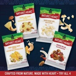 Nature's Heart Pineapple Chili Cashew Glazed Mix, 1.5 Oz., 32/Carton (12456682) -Gerber || Lindt || Mars Sales sp131478343 s7