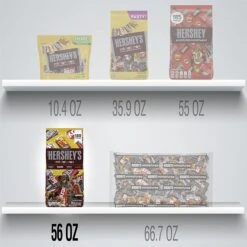 HERSHEY'S Miniatures Assorted Chocolate Candy, Individually Wrapped, 56 Oz, Bag, 180 Pieces (HEC21543) -Gerber || Lindt || Mars Sales sp132062319 s7