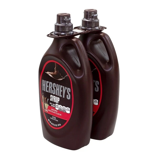 Hershey's Chocolate Syrup, 48 Oz., 2/Pack (220-00798) 4 Hershey's Chocolate Syrup, 48 Oz., 2/Pack (220-00798) - Image 2