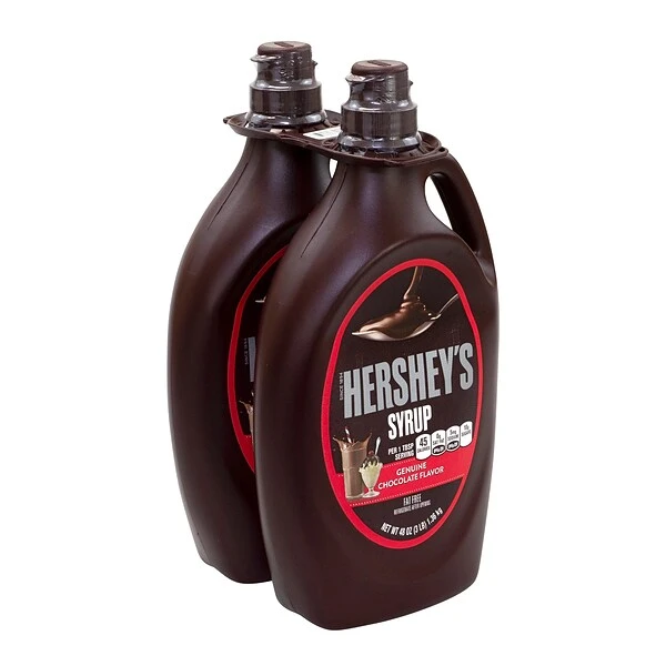 Hershey's Chocolate Syrup, 48 Oz., 2/Pack (220-00798) 3 Hershey's Chocolate Syrup, 48 Oz., 2/Pack (220-00798)