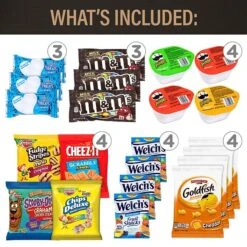 Break Box Big Party Snack Mix, Assorted, 75/Pack (700-S0026) -Gerber || Lindt || Mars Sales sp134154234 s7