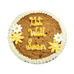 Mrs. Fields Cookie Get Well Soon Chocolate Chip Cookie Cake, (ST4672)