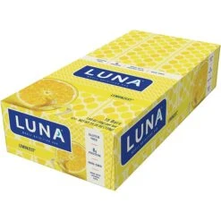 Clif Luna Whole Nutrition Bar, Lemon Zest, 1.69 Oz, 15/Box (CCC210004)