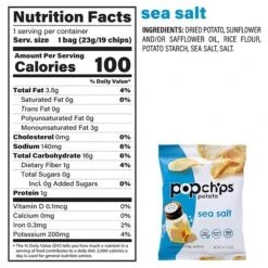 Popchips Variety Pack 0.8oz 30CT (220-01998) -Gerber || Lindt || Mars Sales sp168608180 s7