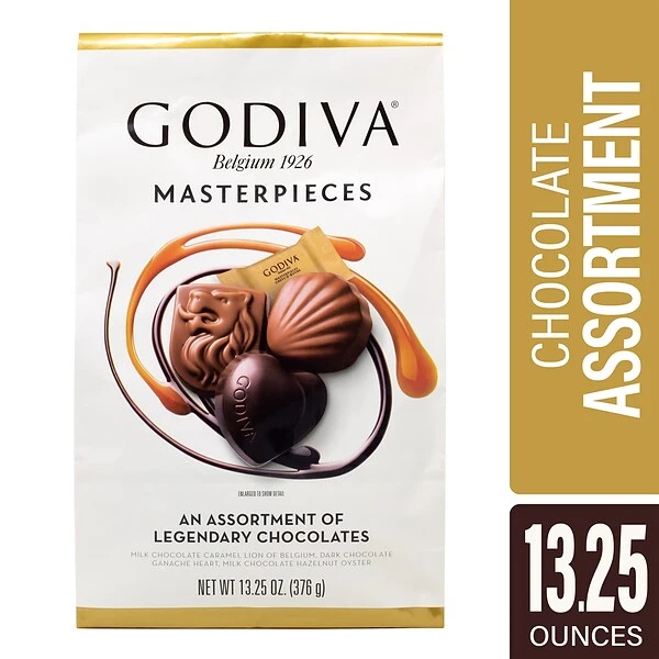 Godiva Masterpieces Assorted Chocolate Pieces, 13.25 Oz. (220-01994) 4 Godiva Masterpieces Assorted Chocolate Pieces, 13.25 Oz. (220-01994) - Image 2