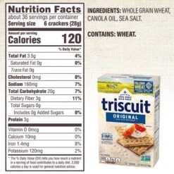 Triscuit Crackers Original With Sea Salt 8.5oz Boxes 4CT -Gerber || Lindt || Mars Sales sp168608335 s7