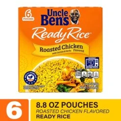 Uncle Ben's Ready Rice Roasted Chicken Flavored 8.8oz Pouches 6CT -Gerber || Lindt || Mars Sales sp168608351 s7