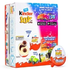 Kinder Joy Surprise Egg Candy Bar, 0.7 Oz., 12/Pack (220-01996)
