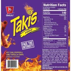 Takis Fuego, 1 Oz, 46 Pack -Gerber || Lindt || Mars Sales sp168852267 s7