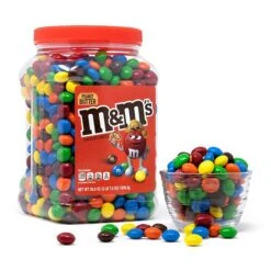 M&M's Peanut Butter Milk Chocolate Pieces, 55 Oz. (220-02034)
