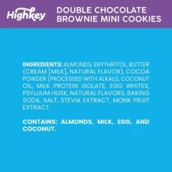 HighKey Gluten Free Double Chocolate Brownie Cookies, 2 Oz., 6 Packs/Box, 6/Pack (600-00273 ) -Gerber || Lindt || Mars Sales sp172152480 s7
