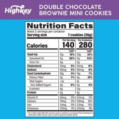 HighKey Gluten Free Double Chocolate Brownie Cookies, 2 Oz., 6 Packs/Box, 6/Pack (600-00273 ) -Gerber || Lindt || Mars Sales sp172152481 s7