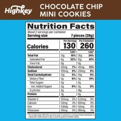 HighKey Gluten Free Chocolate Chip Cookies, 2 Oz., 6 Packs/Box, 6/Pack ( 600-00270) -Gerber || Lindt || Mars Sales sp172152499 s7