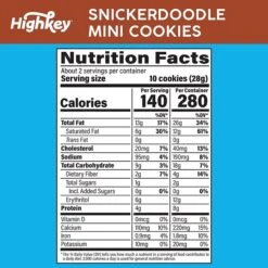 HighKey Gluten Free Snickerdoodle Cookies, 2 Oz., 6 Packs/Box, 6/Pack (600-00271) -Gerber || Lindt || Mars Sales sp172152509 s7