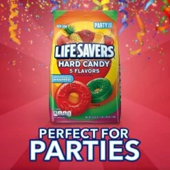 LIFE SAVERS 5 Flavors Hard Candy, Party Size, 50 Oz Bulk Candy Bag (WMW28098) -Gerber || Lindt || Mars Sales sp173960502 s7