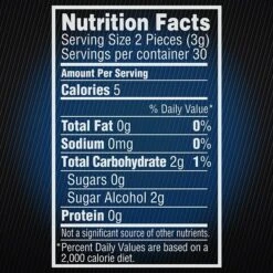 5 GUM Peppermint Cobalt Sugar Free Chewing Gum, 15 Sticks (WMW51220) -Gerber || Lindt || Mars Sales sp173960532 s7