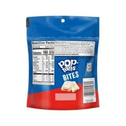 Kellogg's Pop-Tarts Bites, Frosted Strawberry, 3.5 Oz., 6/Carton (3800025069)