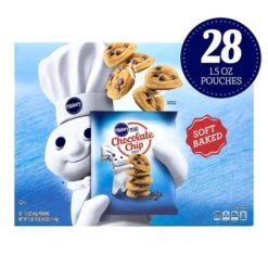 Pillsbury Chocolate Chip Cookies, 1.5 Oz., 28/Pack (220-02056) -Gerber || Lindt || Mars Sales sp181493590 s7