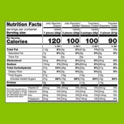 Hershey's Jolly Rancher, Twizlers Variety Bag, 260/Count (220-02061) -Gerber || Lindt || Mars Sales sp182615252 s7