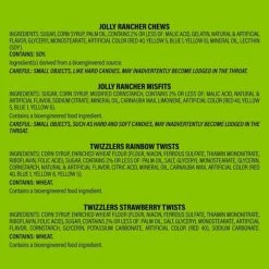 Hershey's Jolly Rancher, Twizlers Variety Bag, 260/Count (220-02061) -Gerber || Lindt || Mars Sales sp182615256 s7