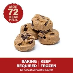Otis Spunkmeyer Vegan Chocolate Chip Frozen Dough, 72 Count (353-00001) -Gerber || Lindt || Mars Sales sp186630930 s7