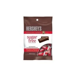 Hershey's Sugar Free Miniatures Dark Chocolate Candy Bar, 3 Oz., 12/Pack (246-01030)
