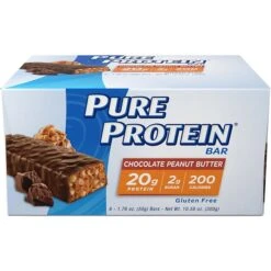 Balance Bar Pure Protein Chocolate Peanut Butter, Pack Of 6 (NRN13805)