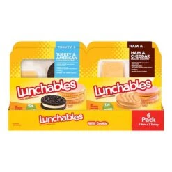 Lunchables Turkey And Ham Combo, 6/Pack (902-00011)