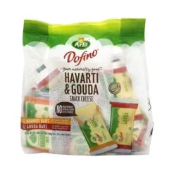 Arla Havarti And Gouda Cheese Snack Kit, 24/Pack (902-00032)