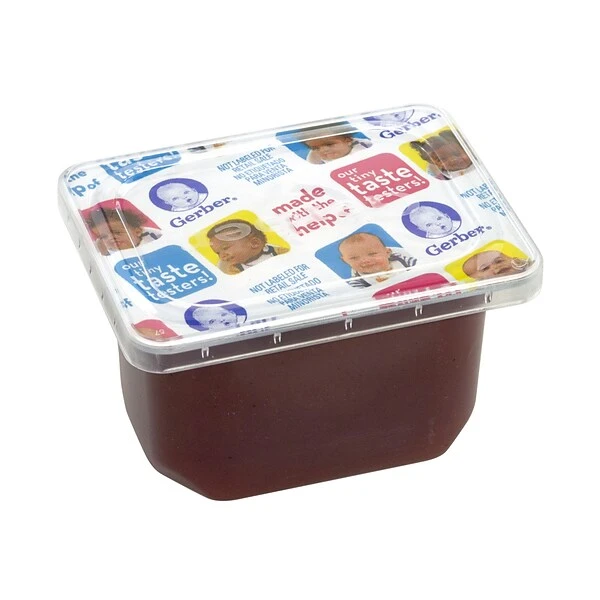 GERBER 2nd Foods Apple Blueberry Baby Food, 4 Ounce 8 Count, Pack Of 2 (307-00053) 4 GERBER 2nd Foods Apple Blueberry Baby Food, 4 Ounce 8 Count, Pack Of 2 (307-00053) - Image 2